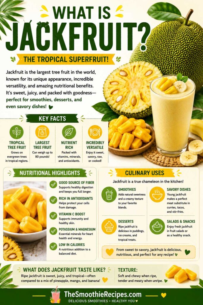 What Is Jackfruit infographic