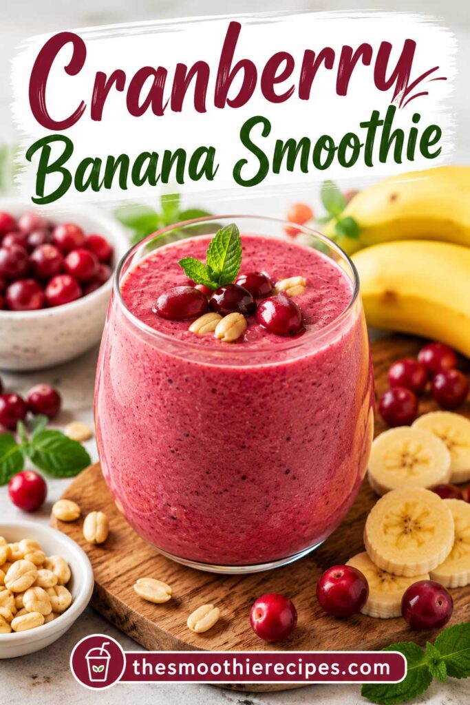 What Is a Cranberry Banana Smoothie recipe