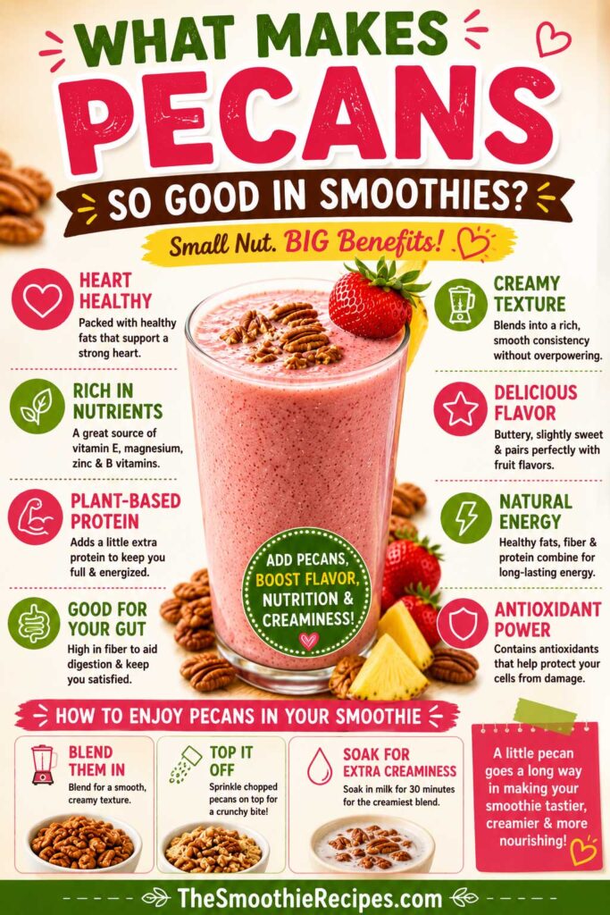 What Makes Pecans So Good In Smoothies recipes