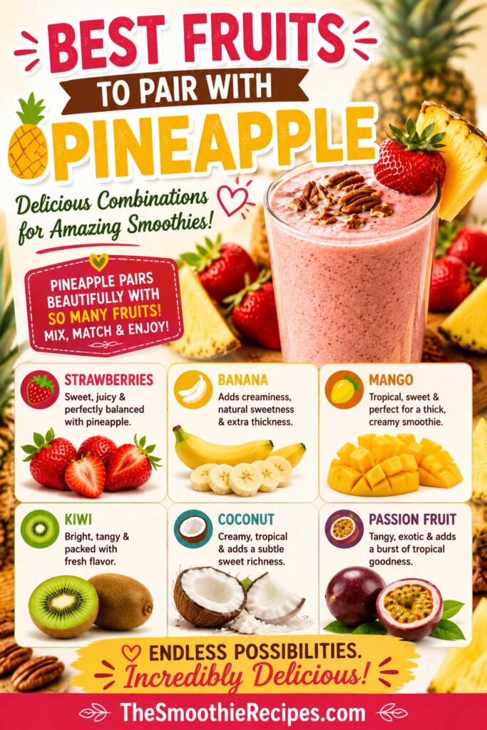 pecan smoothie recipe fruits pairing guide