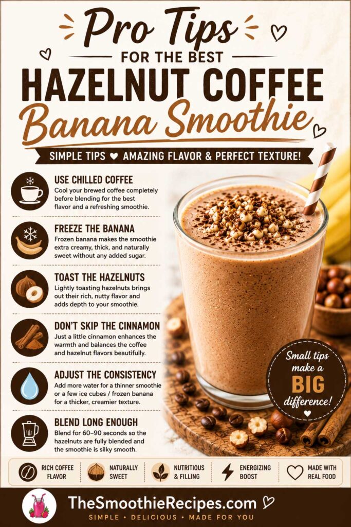 Expert Tips for the Best Hazelnut Coffee Banana Smoothie
