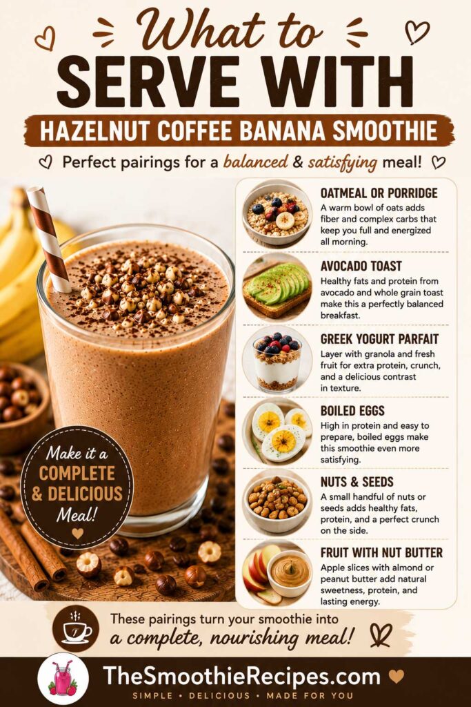 What to Serve with banana coffee smoothie recipe easy breakfast smoothie