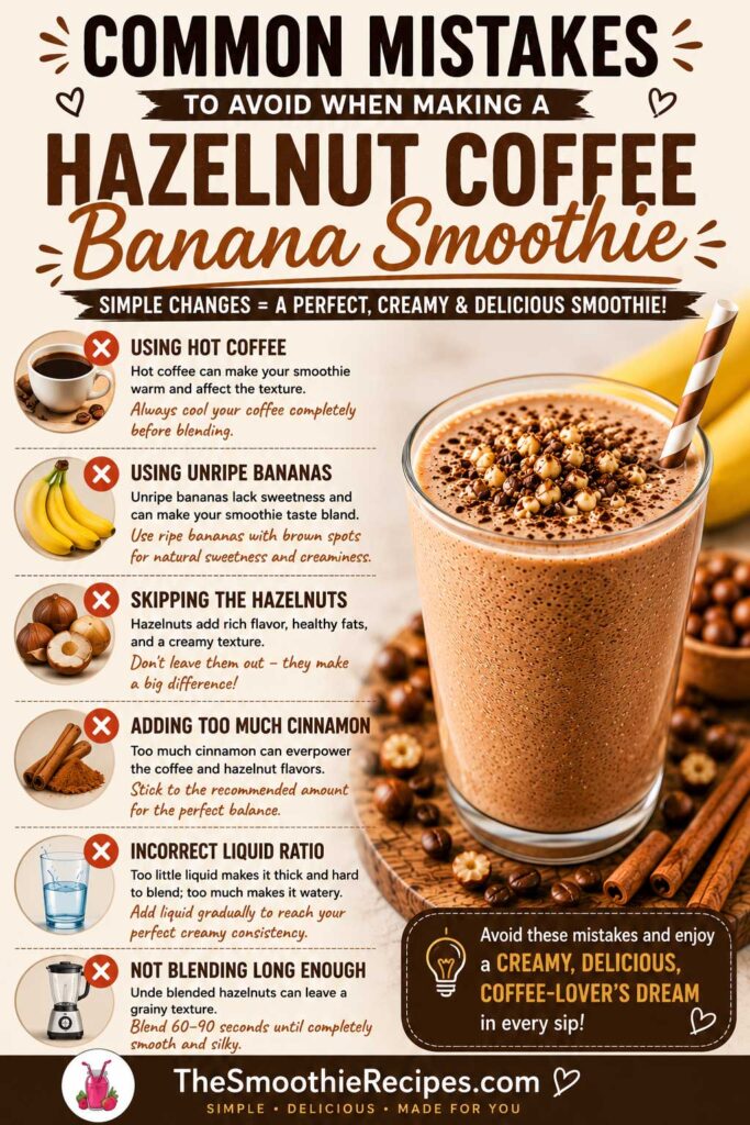 cinnamon banana smoothie Common Mistakes to Avoid healthy banana drink