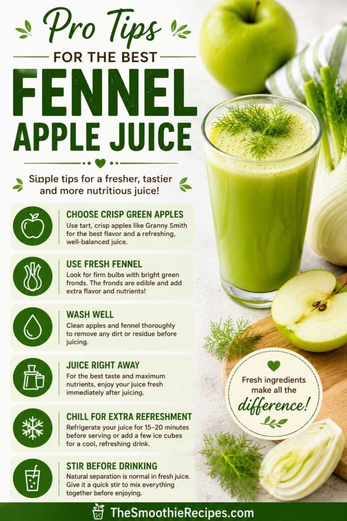 apple juice with fennel recipe pro tips
