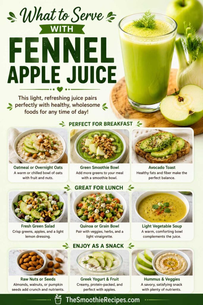 cold pressed juice recipe fresh fennel and green apple pairing guide