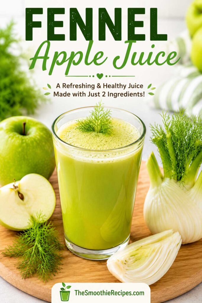 homemade fennel juice recipe