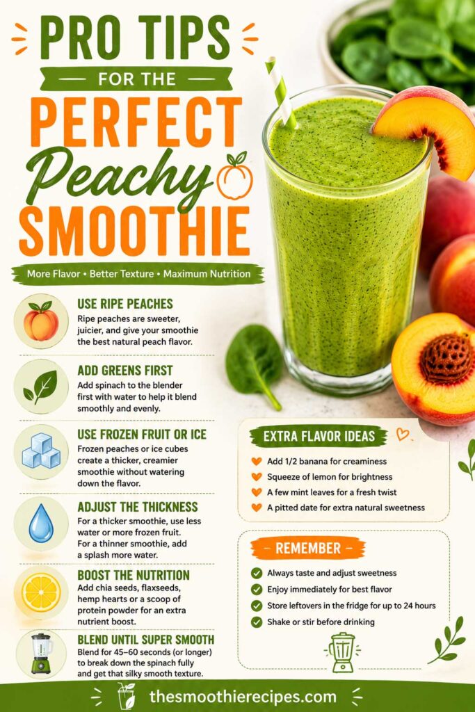 Best Peachy Smoothie recipe tips