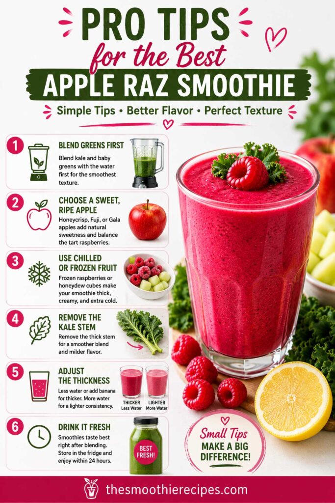 Expert Tips for the Best Apple Raz Smoothie honeydew smoothie