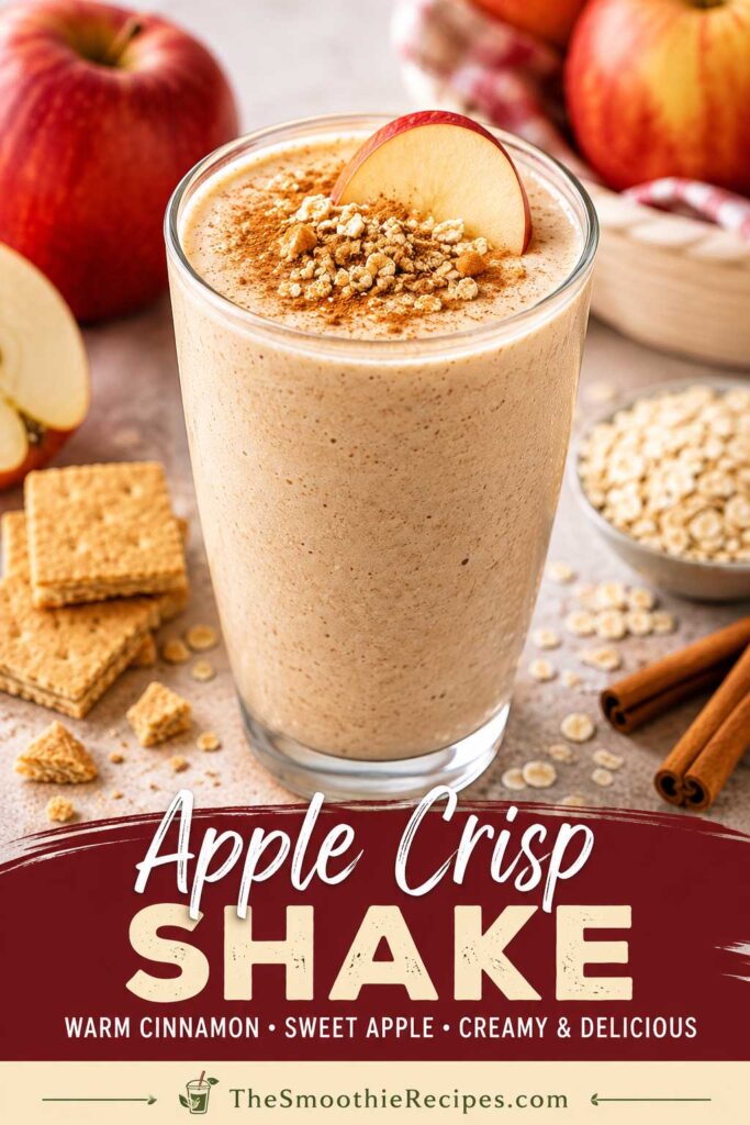 Apple Crisp Shake smoothie Recipe