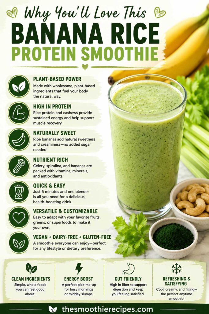 celery banana smoothie healthy breakfast smoothie