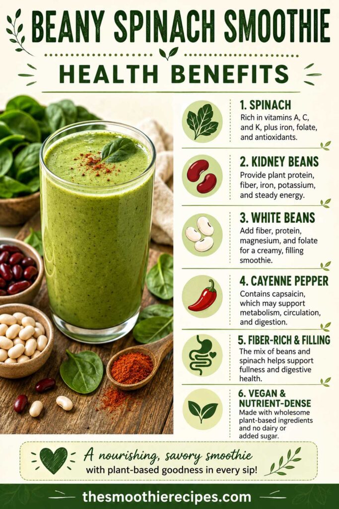 healthy smoothie recipe with white bean