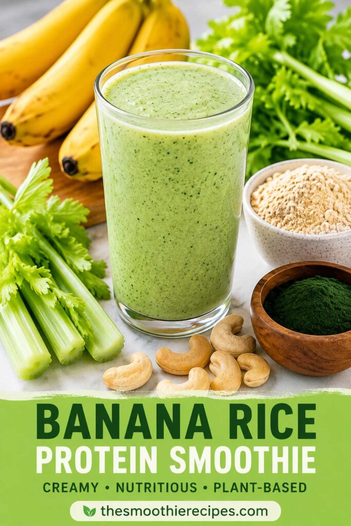 rice protein smoothie plant based protein smoothie recipe