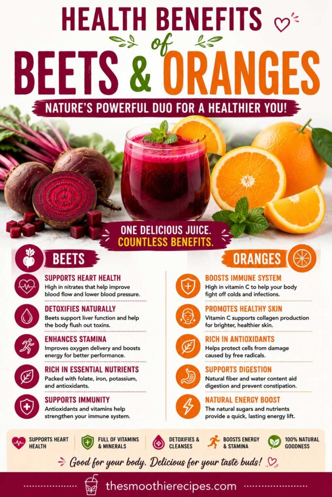 Health Benefits of Beets and Oranges