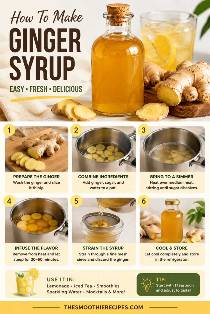 How To Make Ginger Syrup