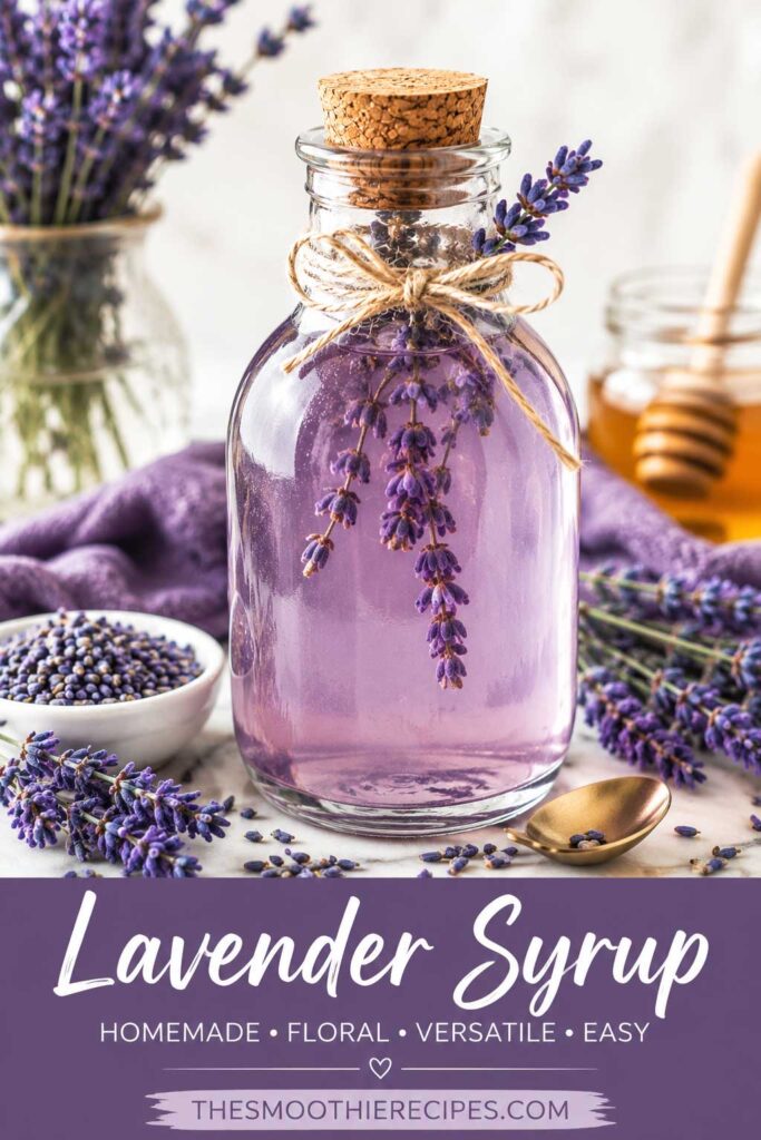 How to Use Lavender Syrup