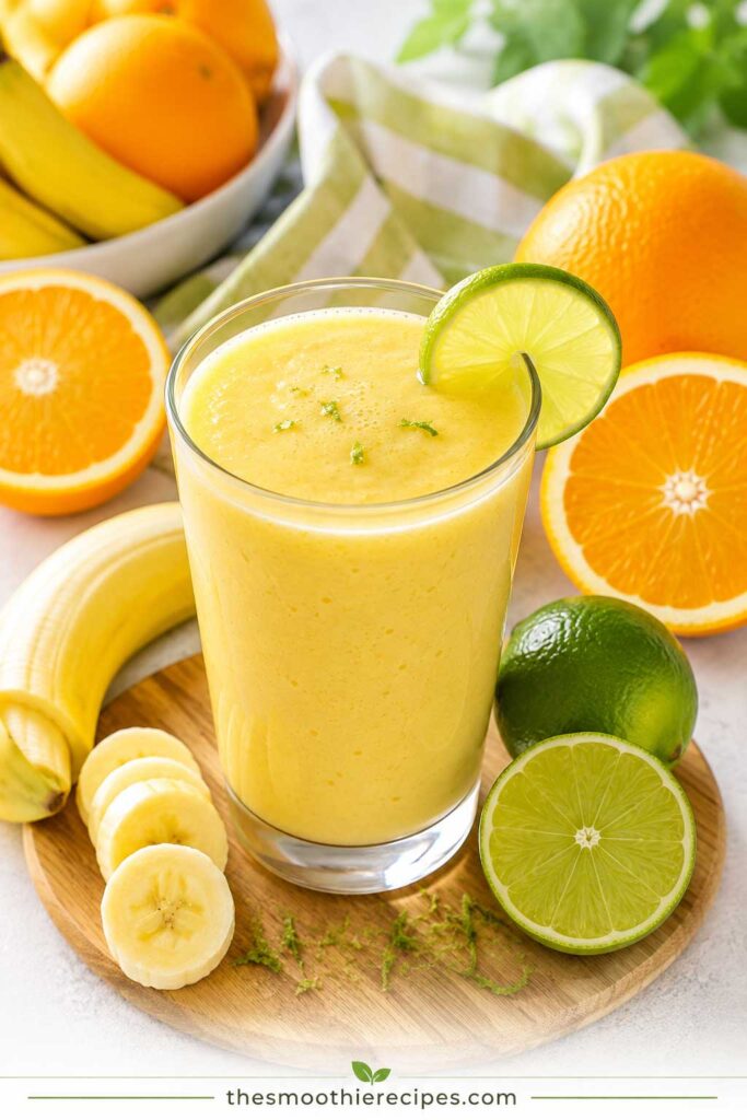 What Does Orange Banana Lime Smoothie Taste Like