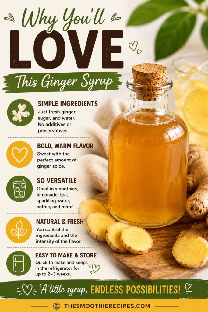 fresh ginger syrup recipe people love