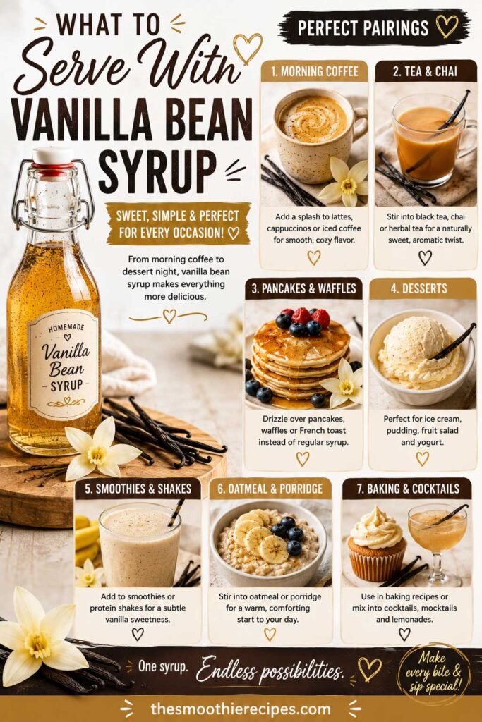homemade vanilla coffee syrup Ways to Use 