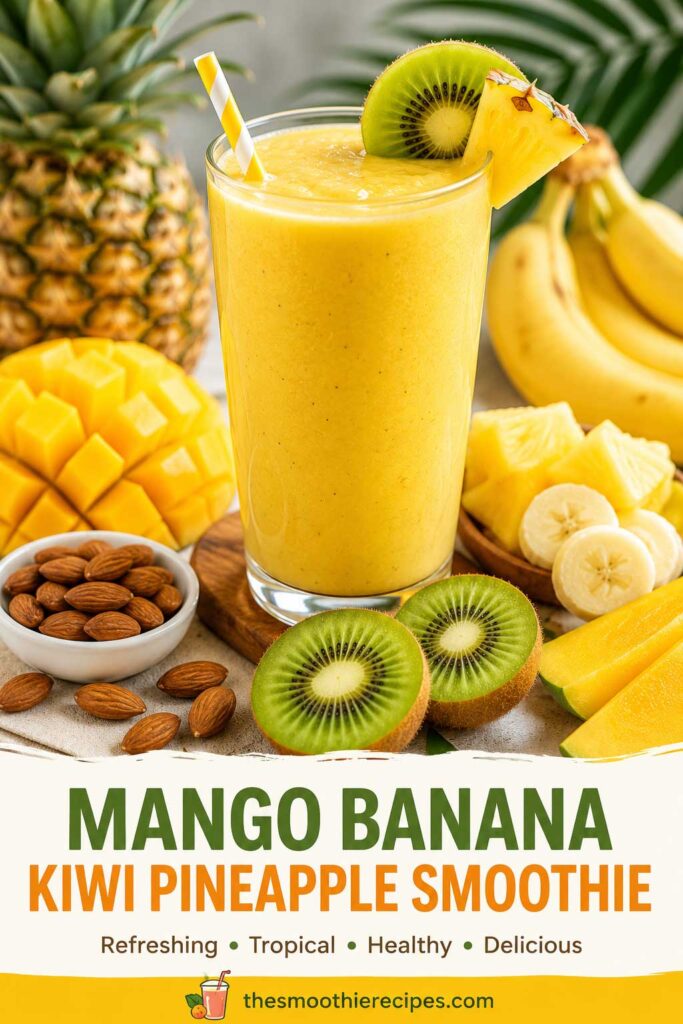 what is Mango Banana Kiwi Pineapple Smoothie