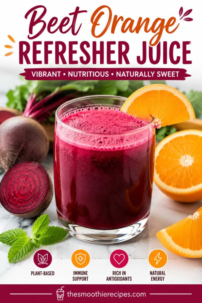 what is beet and orange juice recipe
