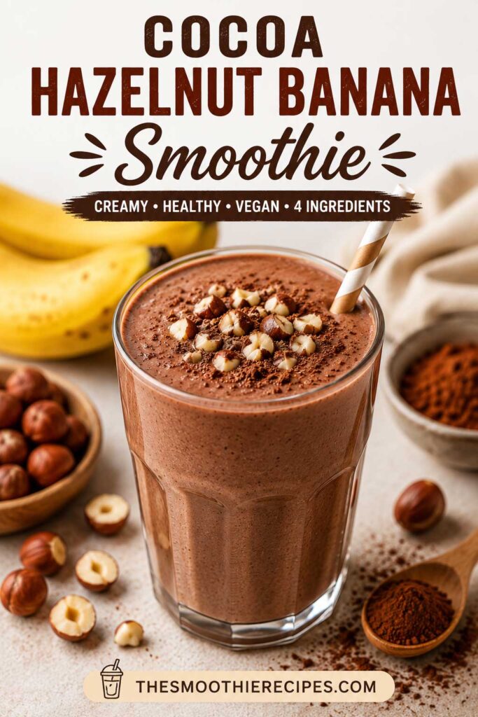 vegan chocolate smoothie dairy free breakfast smoothie