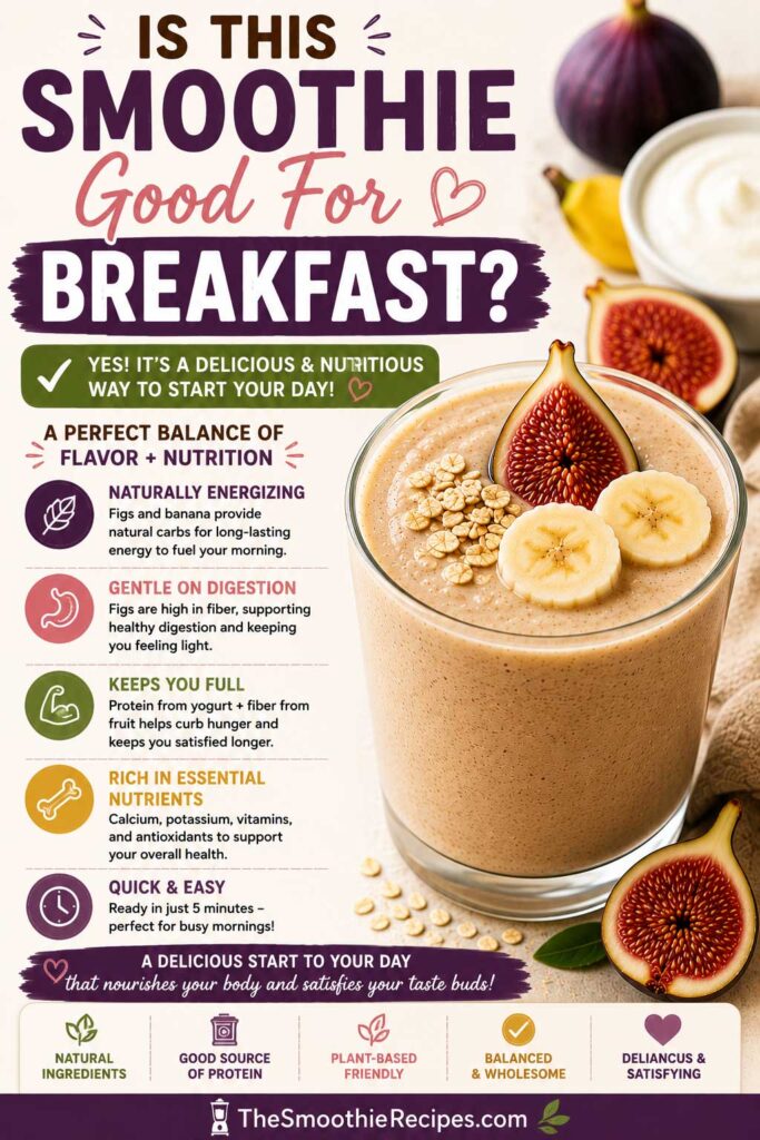 Delicious breakfast smoothie benefits list