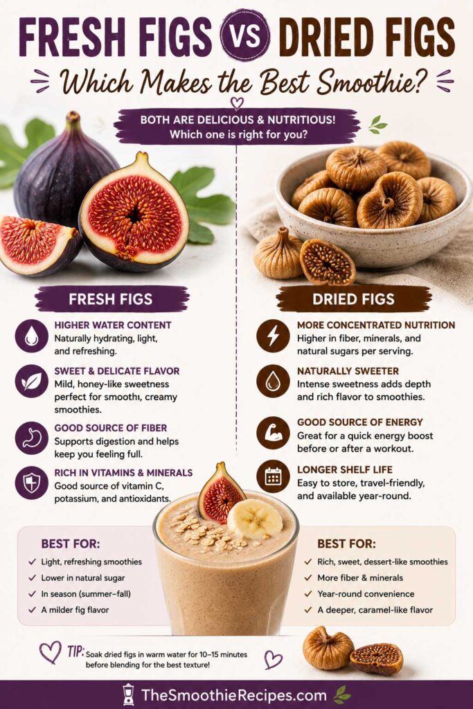 Fresh Figs vs Dried Figs