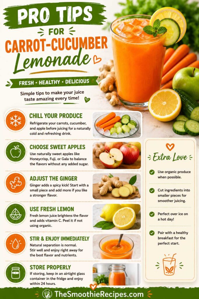 Tips for the Best Fresh cucumber juice recipe