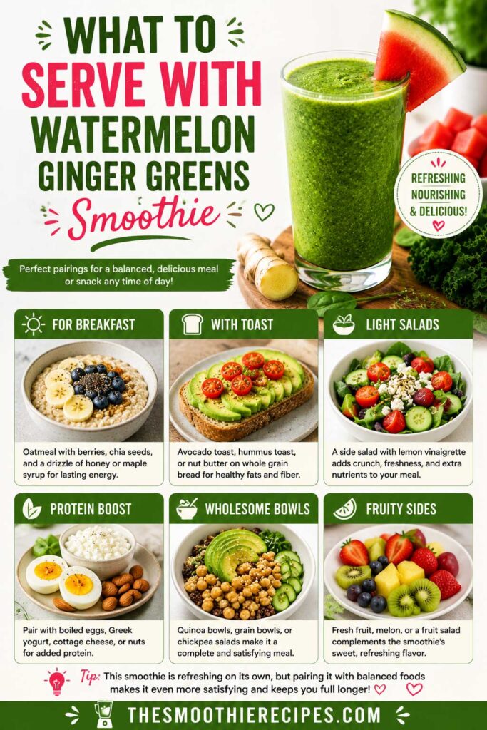 watermelon detox smoothie pairings guide