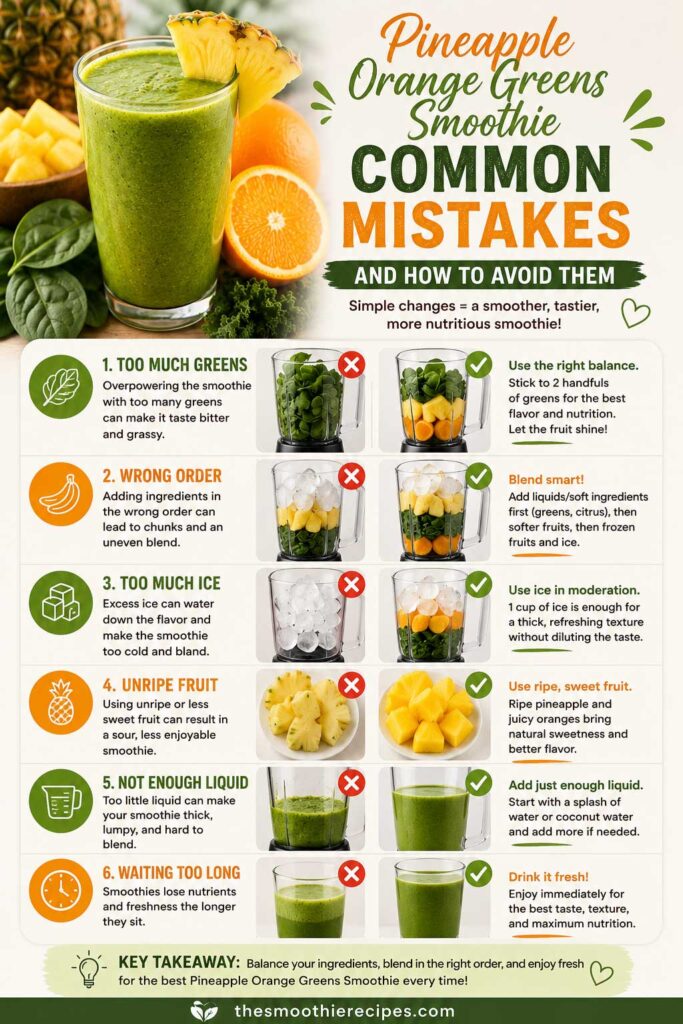 refreshing smoothie recipe mistakes and how to fix them