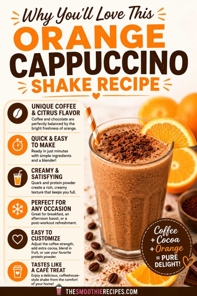 Why Everybody Loves Orange Cappuccino Shake Recipe