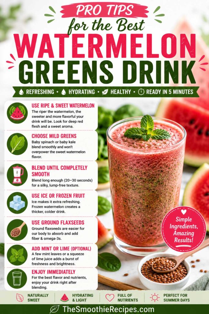 healthy summer smoothie easy watermelon drink pro tips