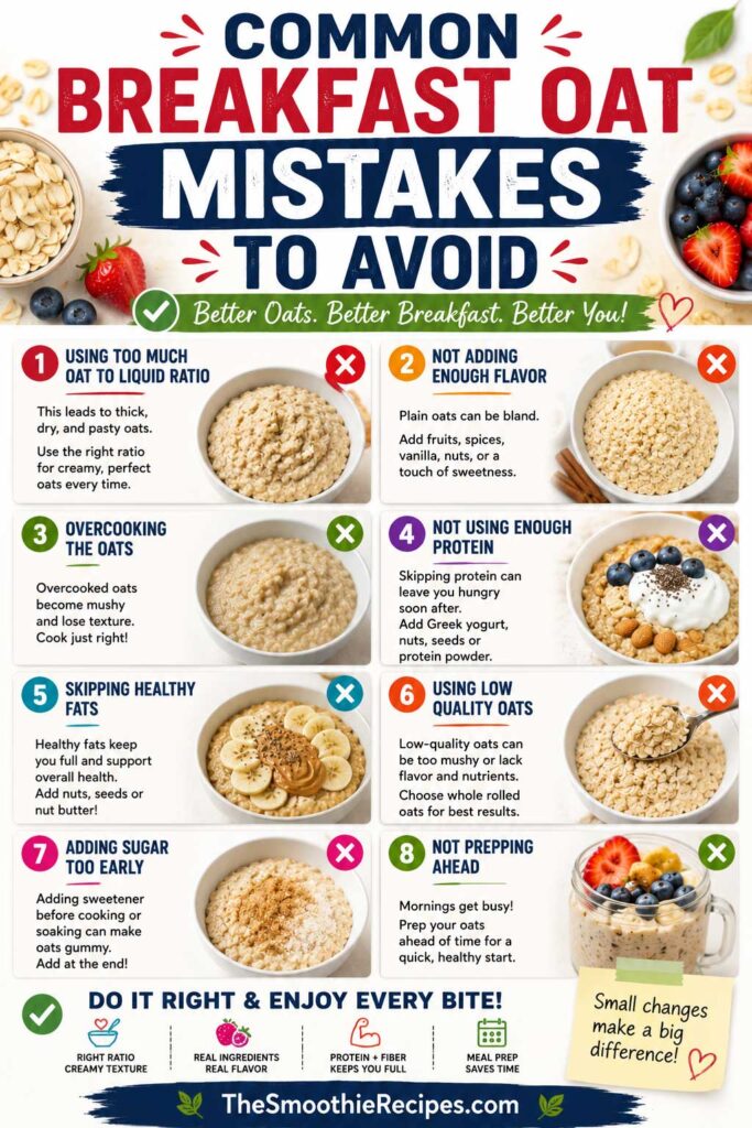 Common Breakfast Oat Mistakes To Avoid