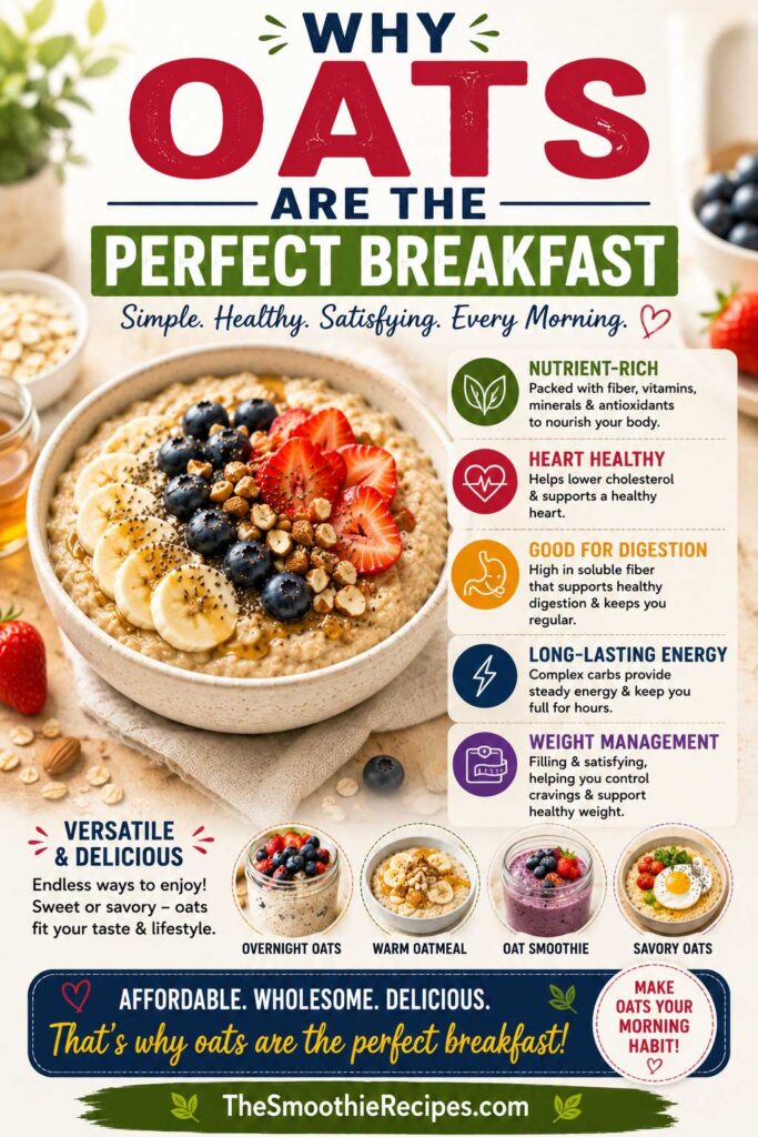 Why Oats Are The Perfect Breakfast