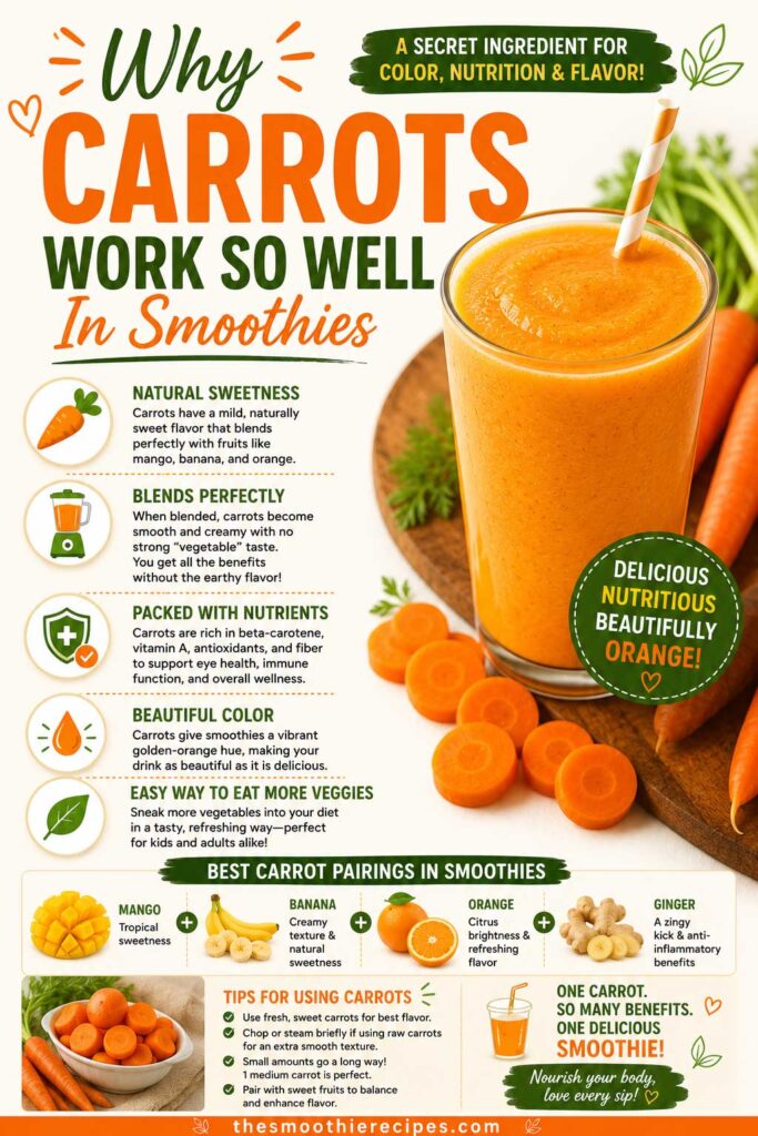 mango carrot smoothie recipe