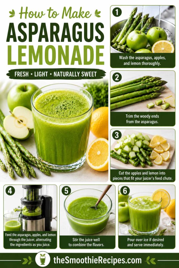How to Make Asparagus Lemonade recipe