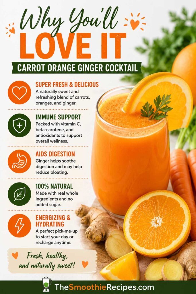 People Love This ginger carrot juice recipe Cocktail