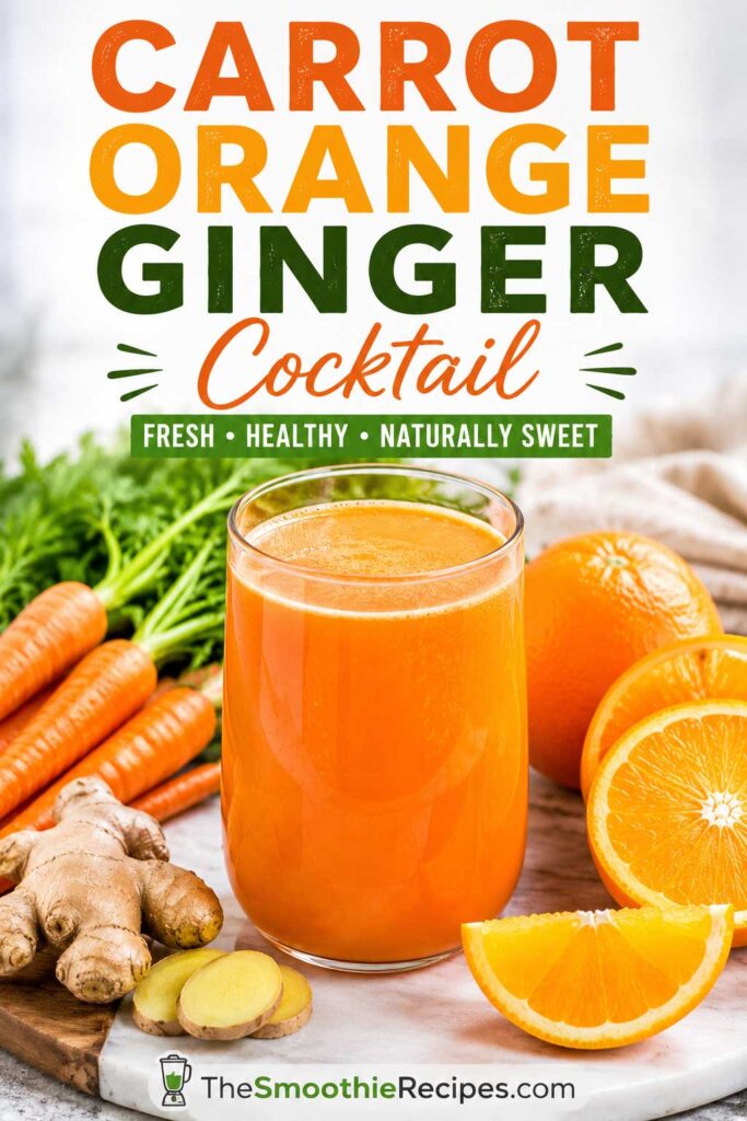 carrot orange ginger juice recipe