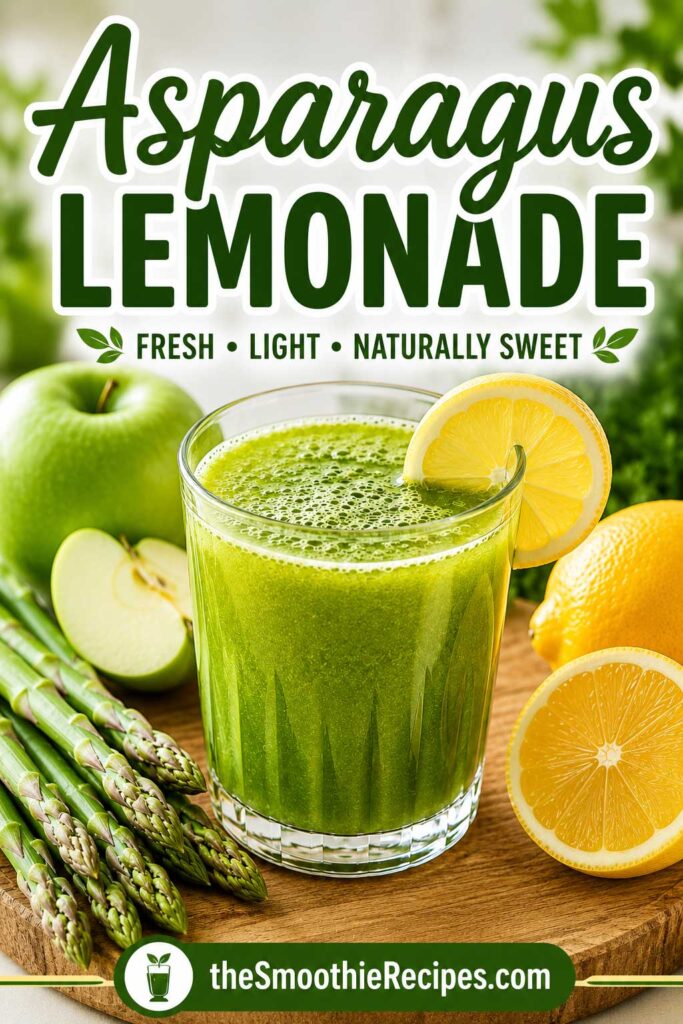 green apple asparagus juice recipe