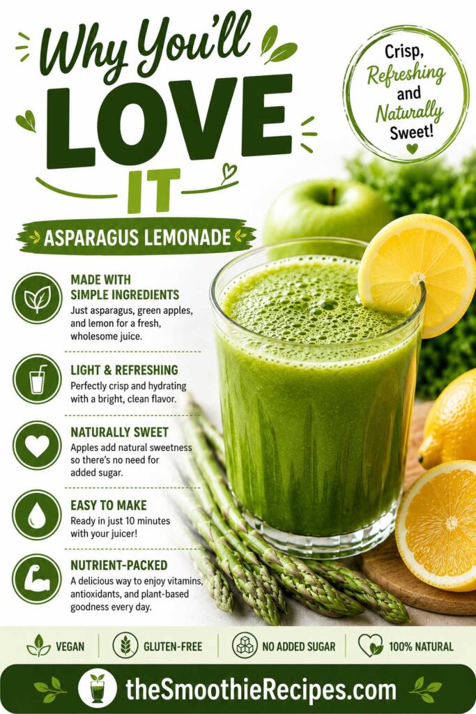 homemade asparagus juice people love