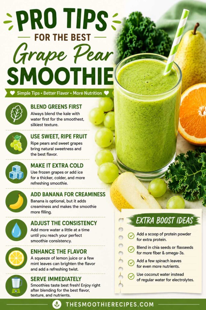 healthy grape smoothie recipe Expert Tips