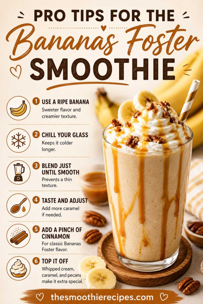 Expert Tips for the Best Bananas Foster Smoothie