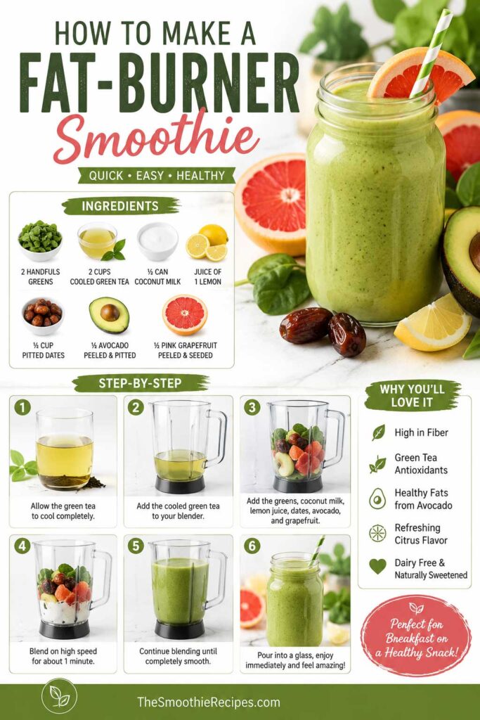 How to make a fat-burner smoothie recipe