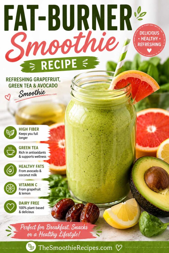 healthy fat-burner smoothie recipe