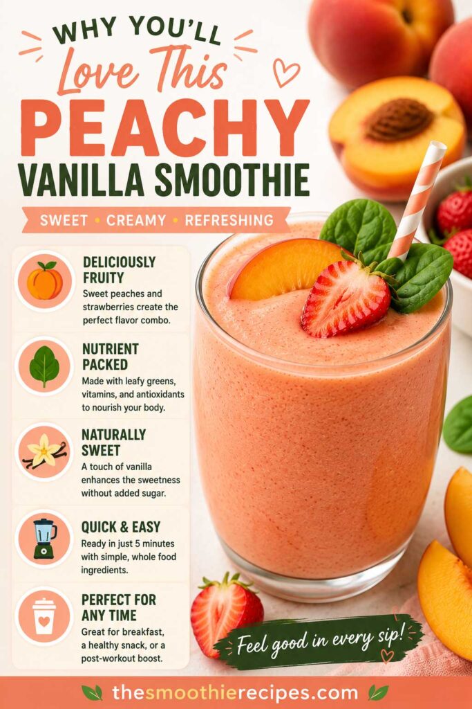dairy free peach smoothie recipe