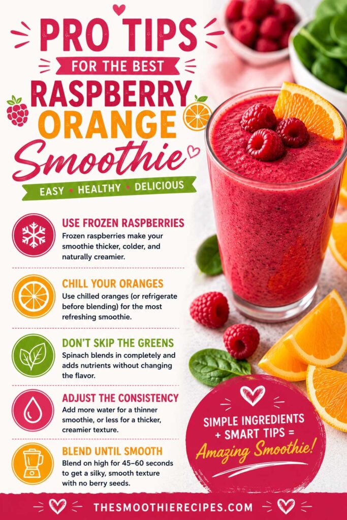 healthy raspberry smoothie antioxidant smoothie tips