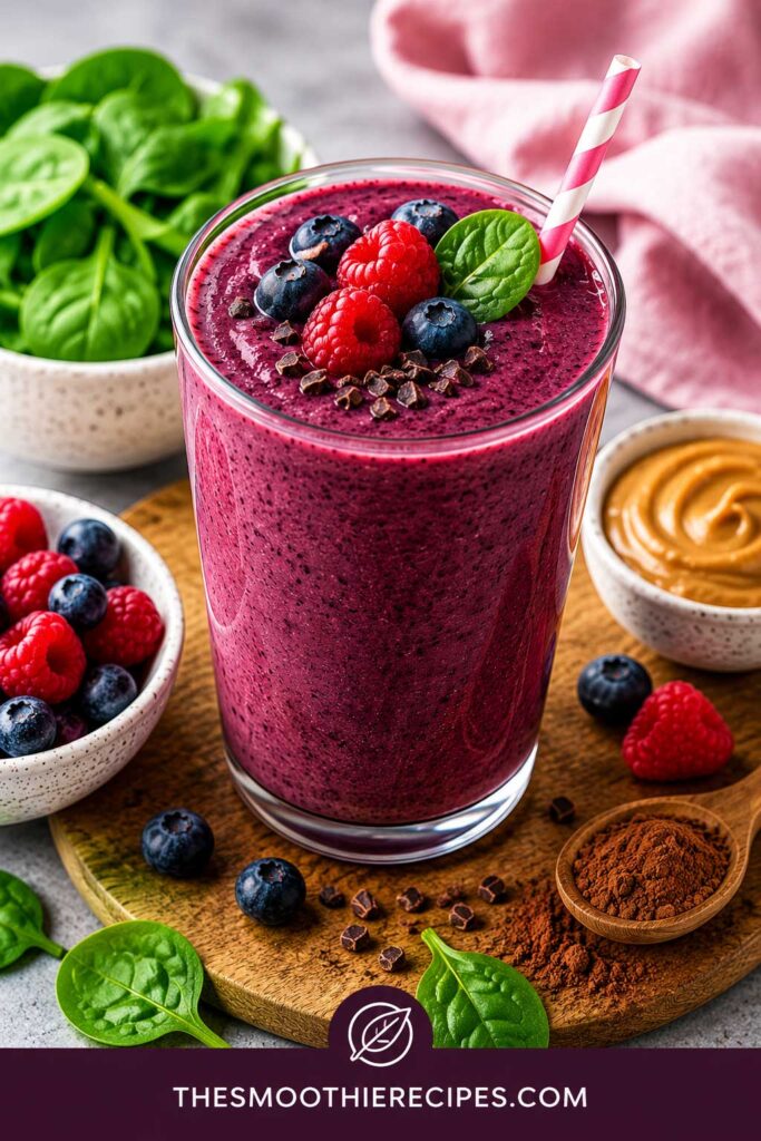 What Is a Berry Protein Greens Smoothie