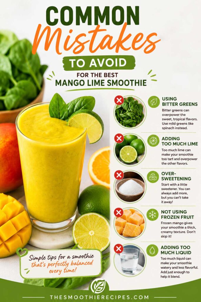 healthy mango smoothie recipe Common Mistakes