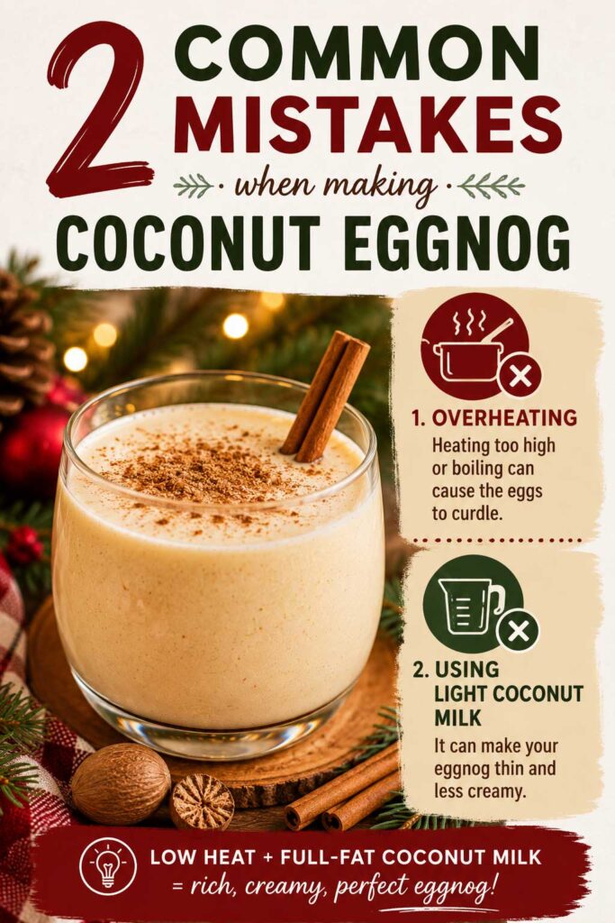 Coconut Eggnog Common Mistakes To Avoid