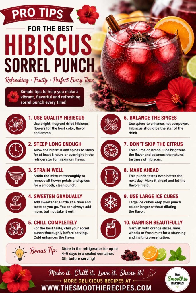 Tips For The Best Hibiscus Sorrel Punch
